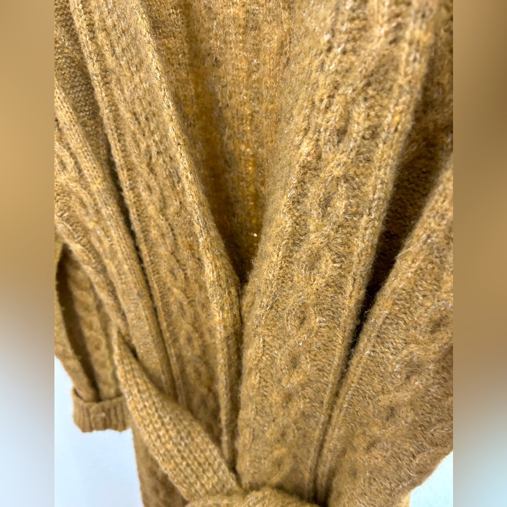 Long thick cardigan